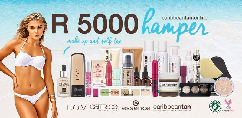 R5000 Caribbeantan Hamper Giveaway | Caribbeantan