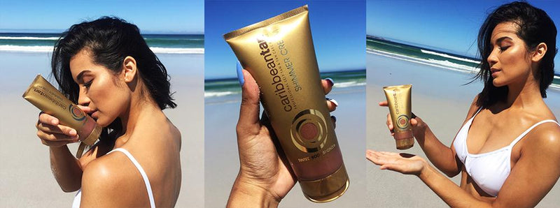 Shimmer Cream Bronzing droplets | Caribbeantan