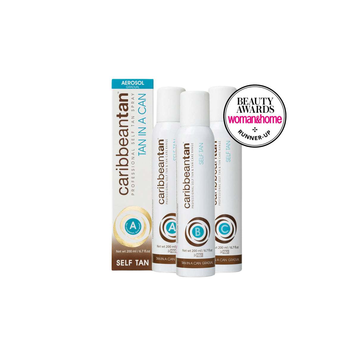 Tan In A Can Aerosol - Gradual - 200ml