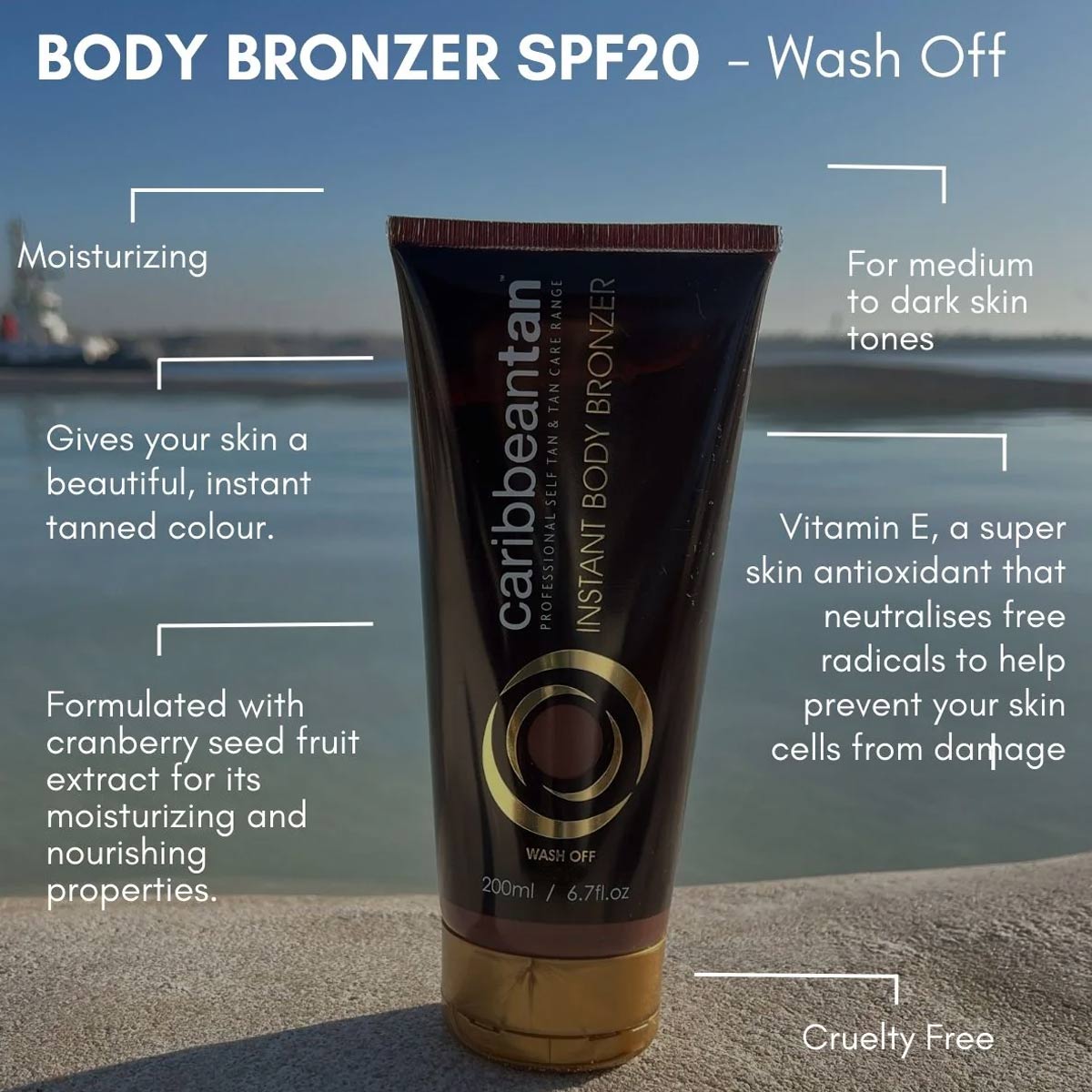 Instant Body Bronzer Lotion - 200ml