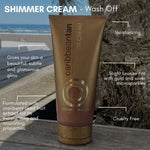 Tinted Body Bronzer Shimmer Cream - Wash Off - 200ml | Wholesale